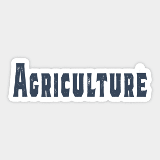 Agriculture Sticker